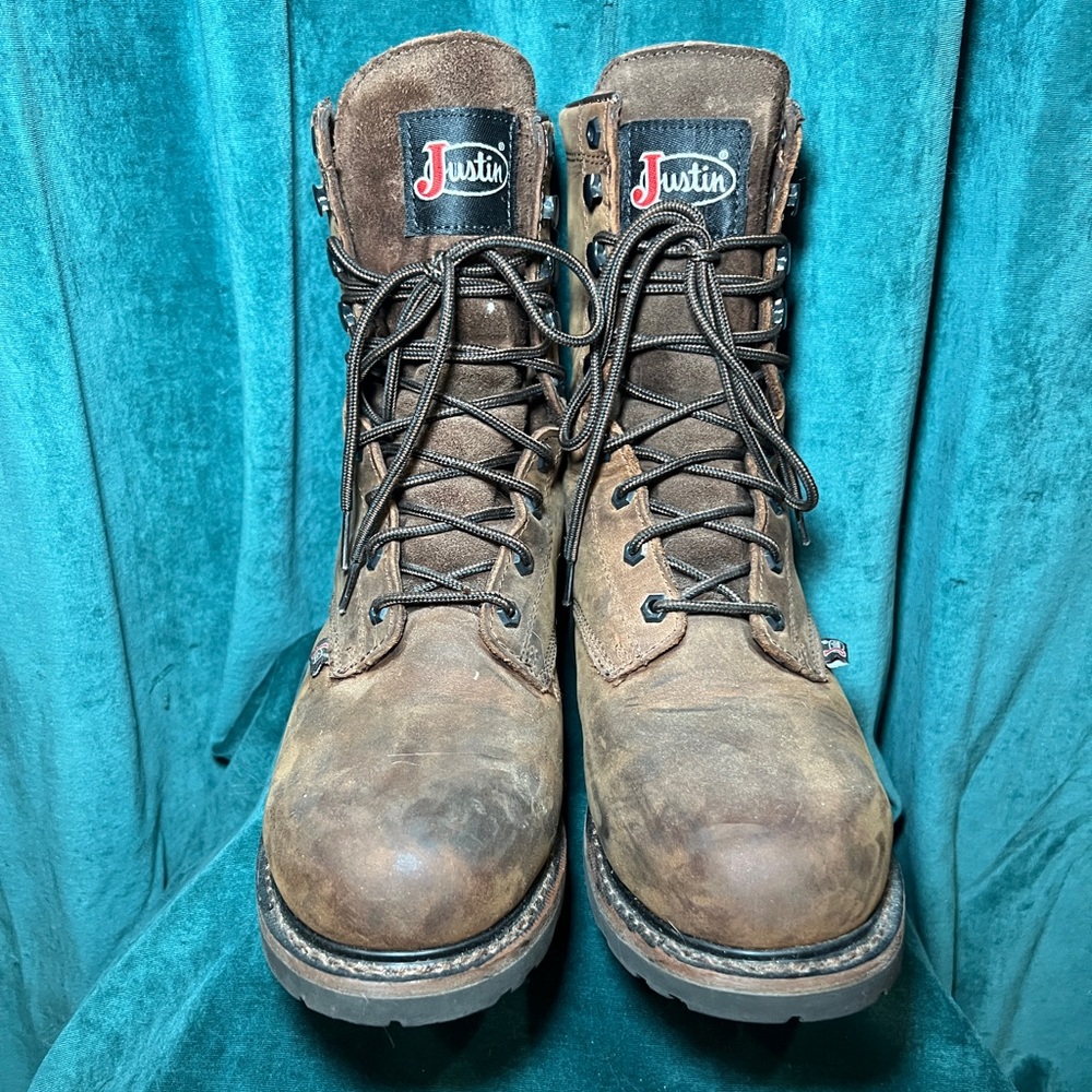 Justin Steel Toe Work Boots